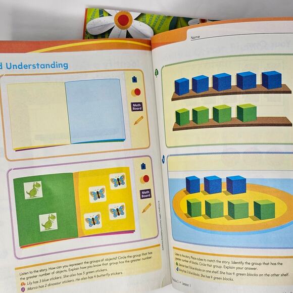 HMH Into Math Kindergarten Student Workbooks Modules 1-6 Homeschool Classroom - Picture 4 of 11